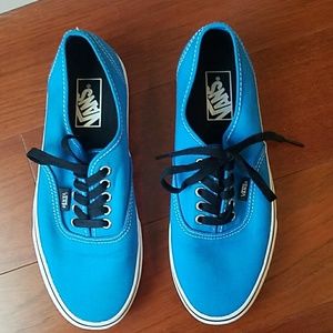 Ocean Blue Classic Vans